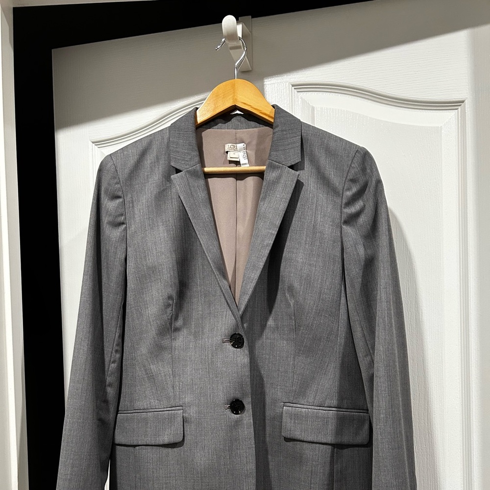 Grey 2-Piece Suit By J.Crew
